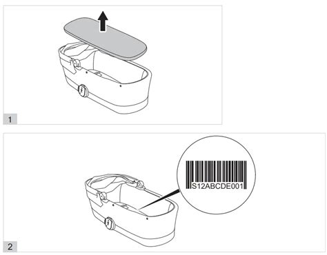 cybex GAZELLE S COT Navy Blue Instruction Manual