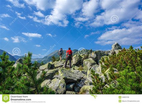 Two Men Hiking Royalty Free Stock Photo - Image: 34823705