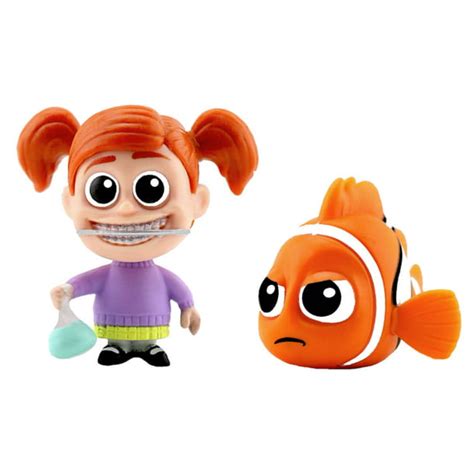 Mattel Disney Pixar All-Star Rivals Mini Figures - SET OF 2 (Nemo vs Darla) - Walmart.com