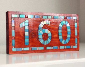 Address numbers rustic - House number sign - Wooden numbers - Outdoor numbers - House plaque ...