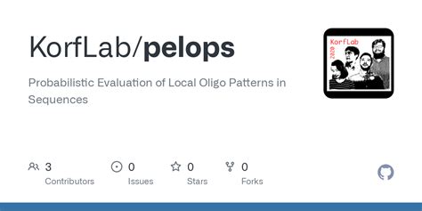 GitHub - KorfLab/pelops: Probabilistic Evaluation of Local Oligo ...