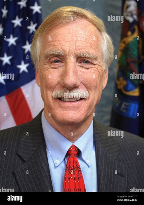 Official portrait of Senator Angus King (I-ME Stock Photo - Alamy