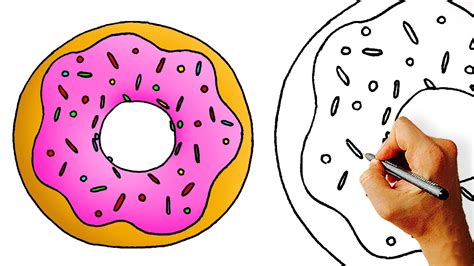 How To Draw A Donut Easy Step By Step - vrogue.co