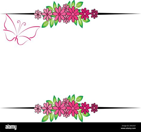 823 Background Flower Border Design Images & Pictures - MyWeb