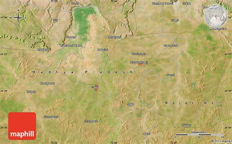 Satellite Map of Sri Chhatarpur