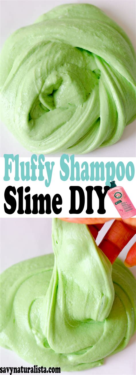 Make this easy non sticky, super fluffy, stretchy and easy shampoo slime! With only a few ...