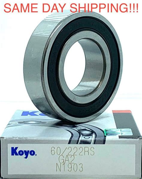 60/22-2RS KOYO rubber seal bearing 60/22 rs bearings 60/22rs - Rodavictoria USA