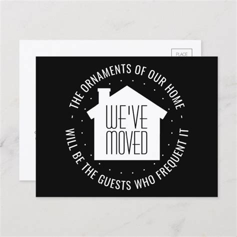 We've Moved Housewarming Invitation New Address | Zazzle.com | House ...