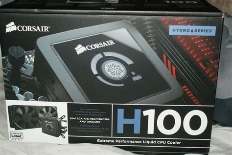 Corsair H100 Pics, Review, Benchmark!