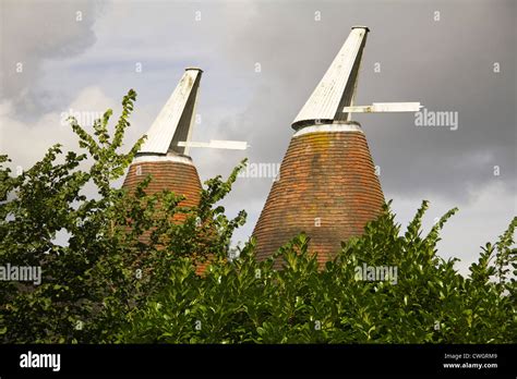 Oast house conversion, Kent England UK Stock Photo - Alamy