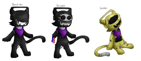 FNaM: Monstercat Variants by TheMunstacat on DeviantArt Anthro Furry ...