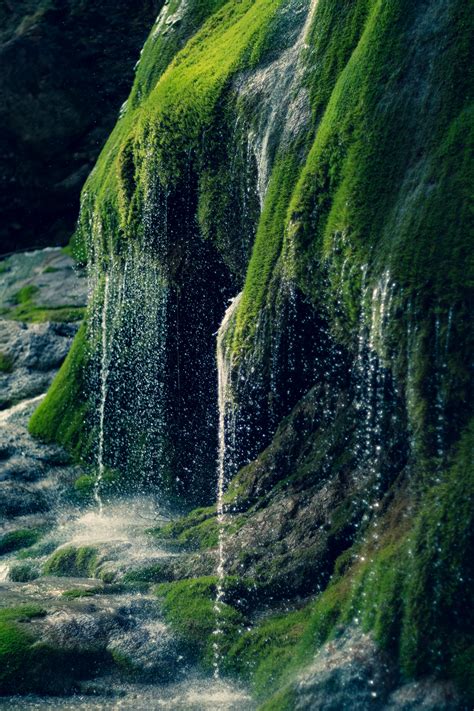 Green Waterfall on Behance