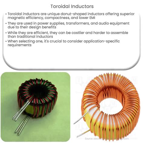 Inductances toroïdales | Comment ça marche, application et avantages