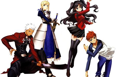 Download Archer (Fate/Stay Night) Shirou Emiya Rin Tohsaka Saber (Fate Series) Anime Fate/Stay ...