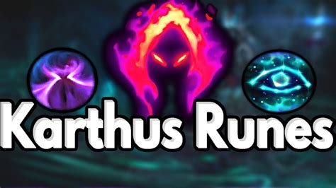 Karthus Runes Season 10 - YouTube