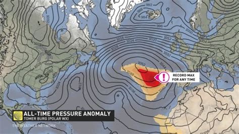 Record-breaking high pressure is stirring up trouble in the Atlantic - The Weather Network