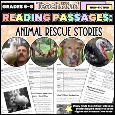 Animal Rescue Stories Can Improve Reading Comprehension | TeachKind