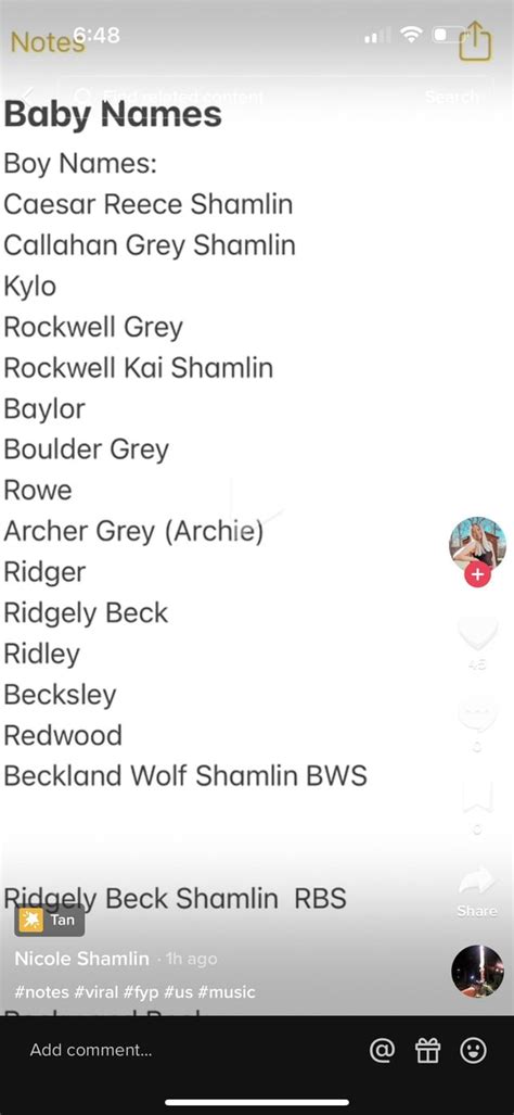 These names are god awful : r/nicoleshamlin