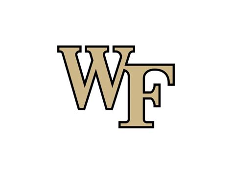 Wake Forest Demon Deacons Letterform Logo PNG vector in SVG, PDF, AI ...