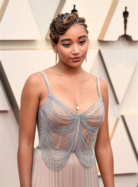 Amandla Stenberg Attends Academy Awards In Hollywood | Glamistan.com