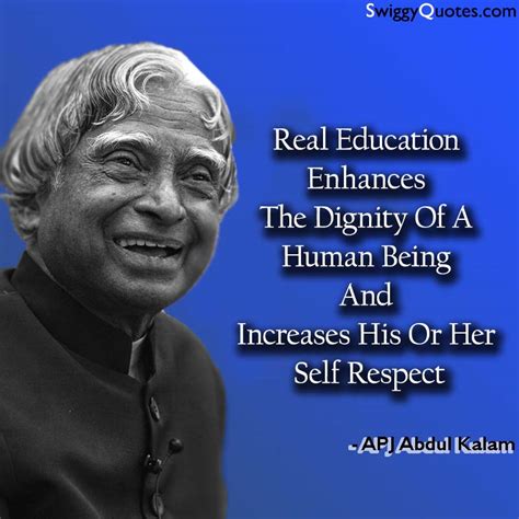 17+ Inspiring APJ Abdul Kalam Education Quotes [With Images] - Swiggy Quotes