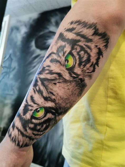 Tiger Eyes Tattoo