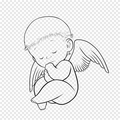 Disegno Cartoon Infantile, baby angel, angelo, braccio png | PNGEgg