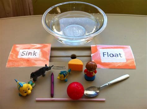 Simple yet fun sink or float activity for kids. | Science for kids, Science for toddlers ...