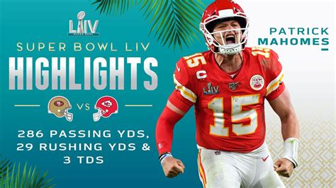 Patrick Mahomes Leads the Comeback Victory! | Super Bowl LIV Highlights - YouTube