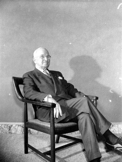 Truman posing for portrait | Harry S. Truman