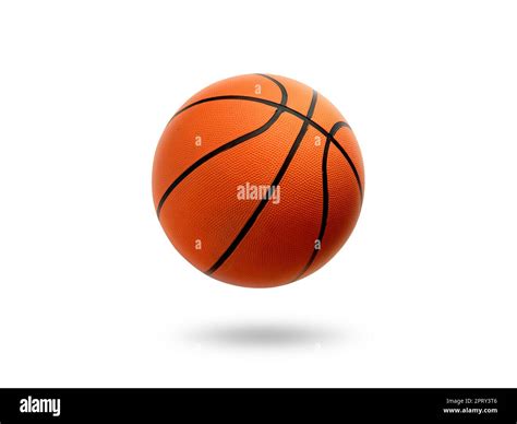 Basketball isolated on a white background Stock Photo - Alamy