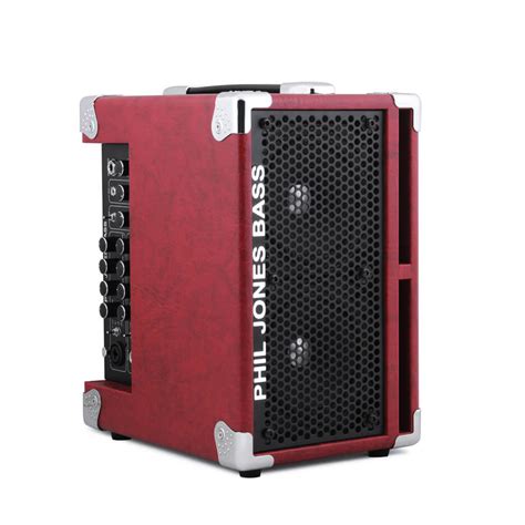 PJB Phil Jones Bass Bass CUB II (BG-110) Bass Guitar Amp Combo Amplifier, 1x10, Red