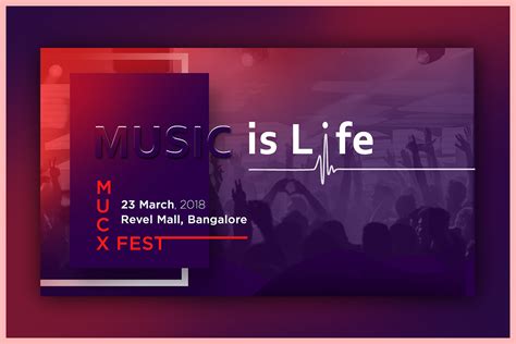 Live Music Event Banner Design on Behance