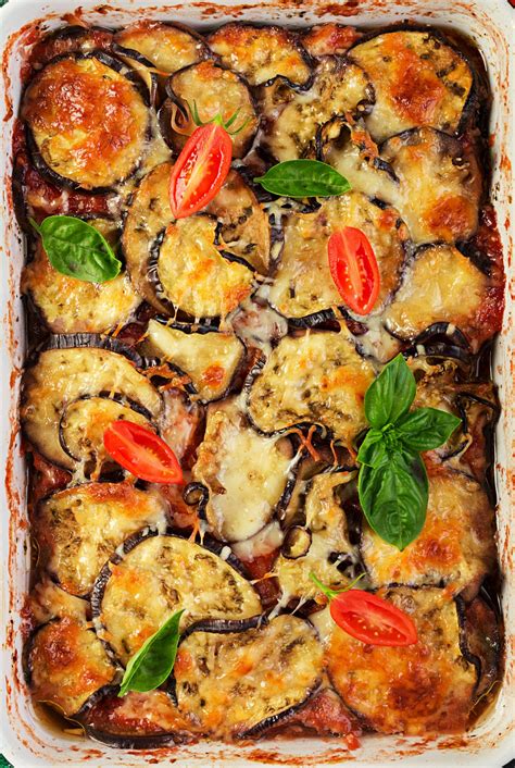 Cheesy Eggplant Casserole - Brooklyn Farm Girl