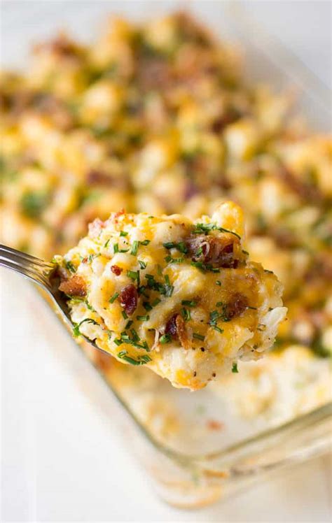 Loaded Cauliflower Casserole Recipe