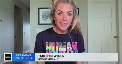 Carolyn Wiger reflects on her "Survivor" journey - CBS Minnesota