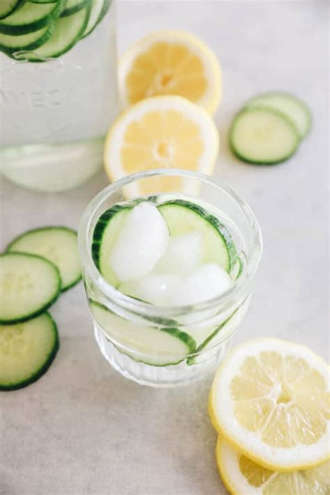 Cucumber Water Recipe [Exact Ratios!] - The Healthy Maven