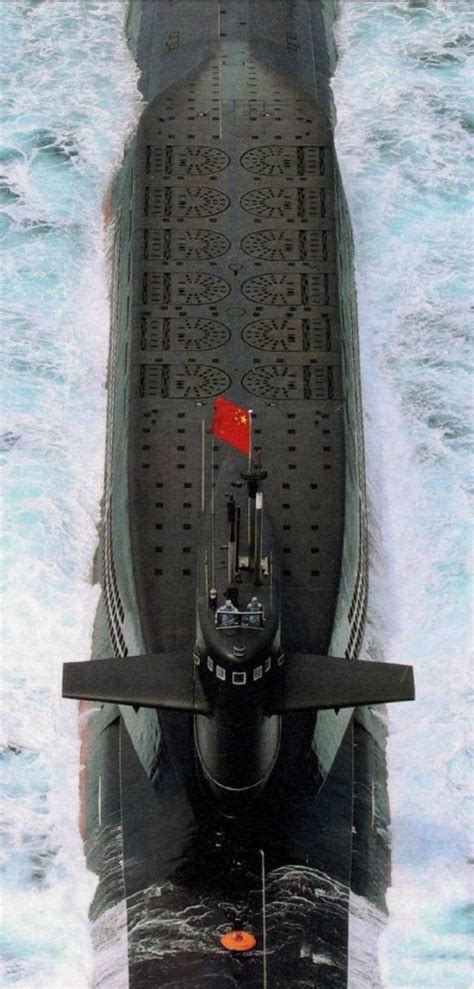 Media: China Type 094 nuclear submarine surfaces to show off its force