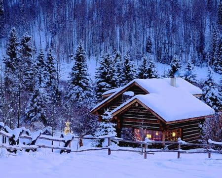 Winter Cabins at Lake Tahoe - Winter Wallpapers and Images - Desktop ...