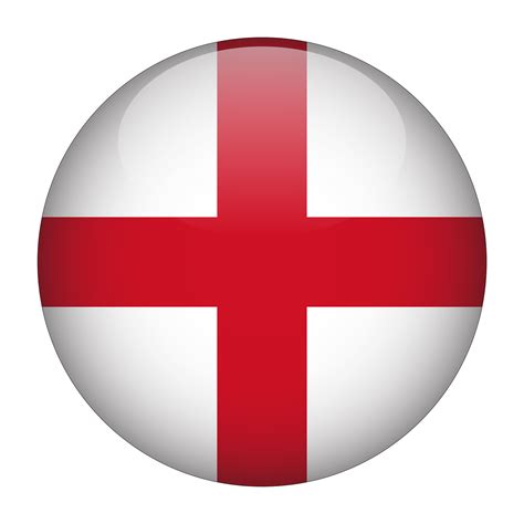 england 3d abgerundete flagge mit transparentem hintergrund 15081930 PNG