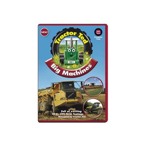 TRACTOR TED: BIG MACHINES DVD - One32 Farm toys and models