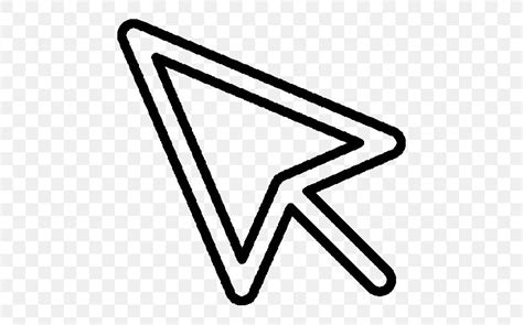 Computer Mouse Pointer Arrow, PNG, 512x512px, Computer Mouse, Area, Black, Black And White ...