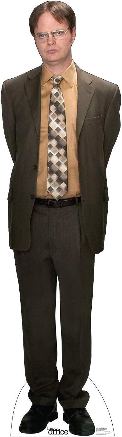 Advanced Graphics Dwight Schrute Life Size Cardboard Cutout Standup - The Office (TV Series ...