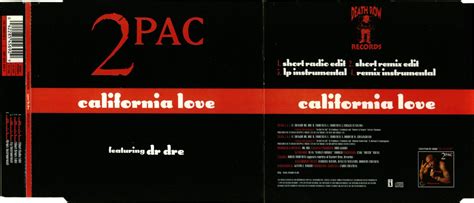 Promo, Import, Retail CD Singles & Albums: 2Pac - California Love - (Import CD Single) - 1996