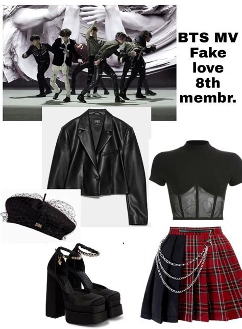 8th member of BTS outfit fake love | Roupas kpop, Bts roupas, Roupas ...