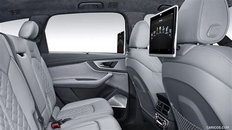 Audi SQ7 TDI | 2017MY | Interior, Rear Seat Entertainment