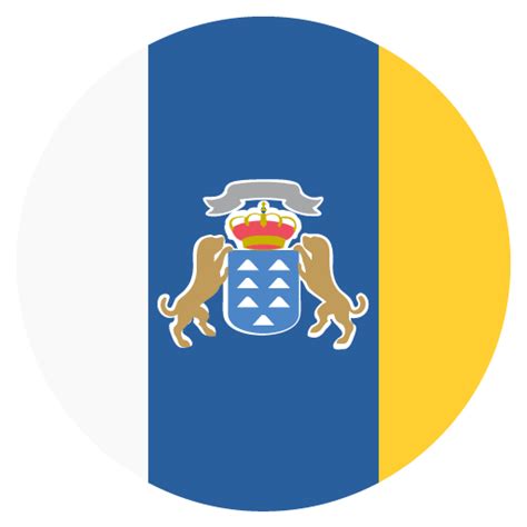 Flag Of Canary Islands Emoji for Facebook, Email & SMS | ID#: 2523 | Emoji.co.uk