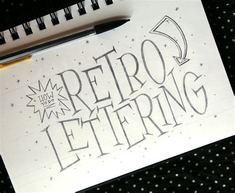 How Do I Do Retro Lettering? — KelseyAnneArt