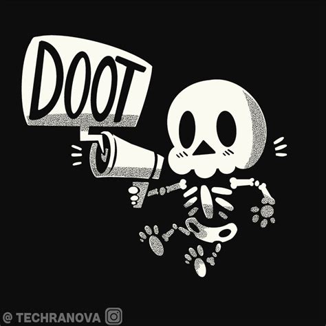 Design DOOT Skeleton by TechraNova - Pampling.com