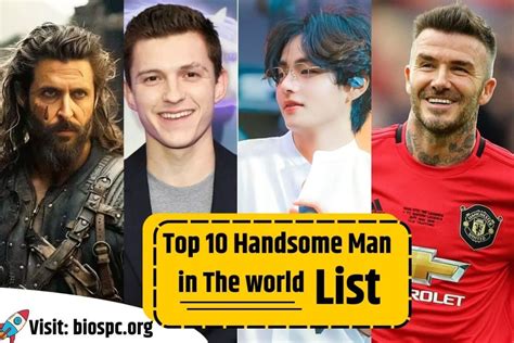 World’s Most Handsome Man in 2023: Top 10 Handsome Man List